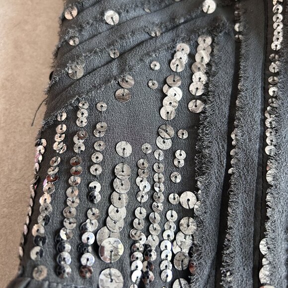 Rebecca Taylor Strapless Chiffon Sequin Dress ASO Taylor Swift - Picture 6 of 10